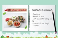 Thực đơn dinh dưỡng cho trẻ trong mùa dịch