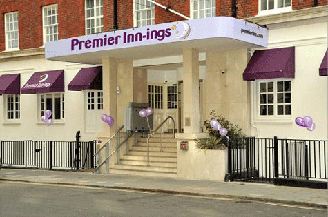 Khách sạn Premier Inn nơi diễn ra hành vi hiếp dâm của Ched Evans