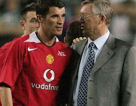Keane và Ferguson trong những ngày xưa thân ái.