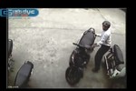 Video: Giật tung ổ khóa, "thổi bay" SH trong tích tắc