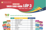 Chi tiết bảng giá sách giáo khoa mới lớp 3, 7, 10