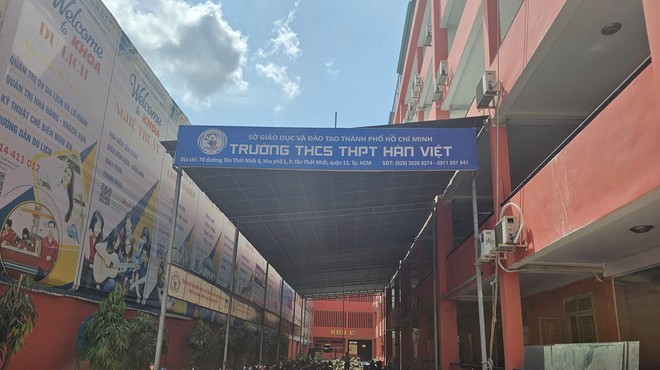 Sở chưa giao chỉ tiêu, THCS – THPT Hàn Việt vẫn quảng bá tuyển sinh vào lớp 10