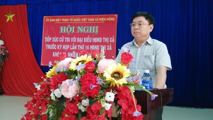 Quảng Nam: Bí thư Thị ủy Điện Bàn xin nghỉ việc vì lý do sức khỏe ảnh 1