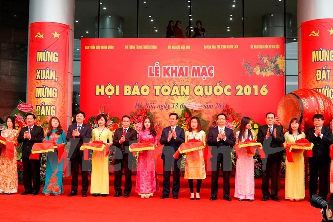 Hơn 400 cơ quan báo chí tham gia Hội báo toàn quốc 2016 ảnh 1