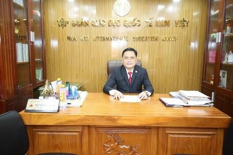 Ông Nguyễn Đức Quốc - Chủ tịch Tập đoàn Giáo dục Quốc tế Nam Việt (ảnh: ctv) ảnh 1