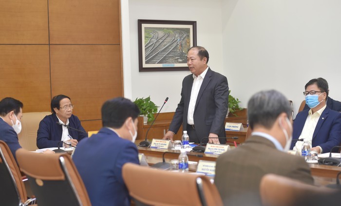 Chủ tịch Hội đồng Thành viên Tổng Công ty Đường sắt Vũ Anh Minh: Tổng công ty Đường sắt Việt Nam gặp nhiều khó khăn do dịch COVID-19. Ảnh: VGP/Đức Tuân ảnh 2