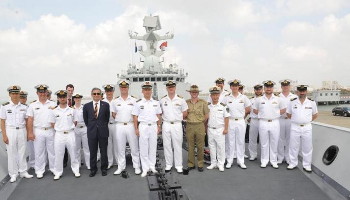 Tàu chiến Pháp và Australia đều đến thăm Trung Quốc và tập trận ở Biển Đông ảnh 4