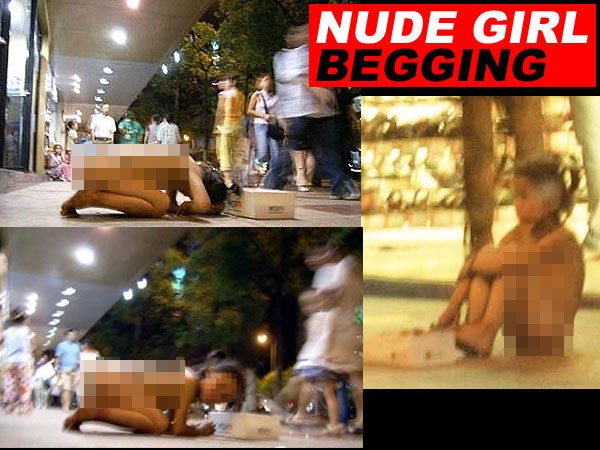 Mới đây, các diễn đàn của Trung Quốc đang "xáo động" vì những tấm ảnh một em bé gái 11 tuổi trần truồng ăn xin trên đường phố tại Hồ Cheng (Giang Tây, Trung Quốc). Ai cũng đều rất phẫn nộ trước cảnh tượng đáng thương này. Vấn đề là người đi qua đường đều thờ ơ bỏ mặc em, thậm chí không ai cho em được một manh áo, tấm chăn để khoác lên người. Người đăng ảnh thậm chí đã ghi chú thích: "Bé gái 11 tuổi trần truồng ăn xin trên phố. Ai mới thấy xấu hổ đây?" ảnh 5
