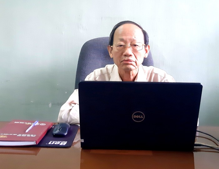 Giáo sư, Tiến sĩ khoa học Trần Văn Sung - Chủ tịch Hội đồng Giáo sư liên ngành Hóa học - Công nghệ thực phẩm. (Ảnh: NVCC)