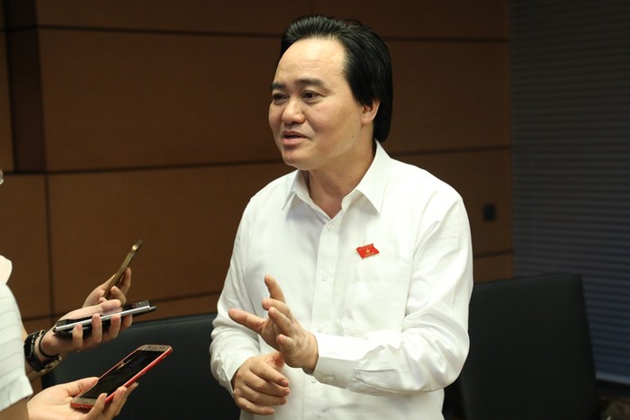 Bộ trưởng Phùng Xuân Nhạ. Ảnh: N.V ảnh 1