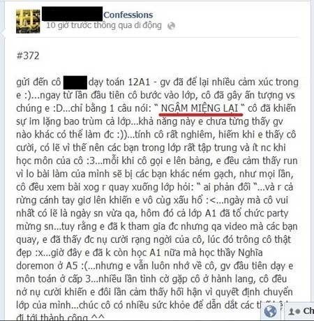 'Lời thú tội' của học sinh lật nhiều mặt trái trong trường học ảnh 5