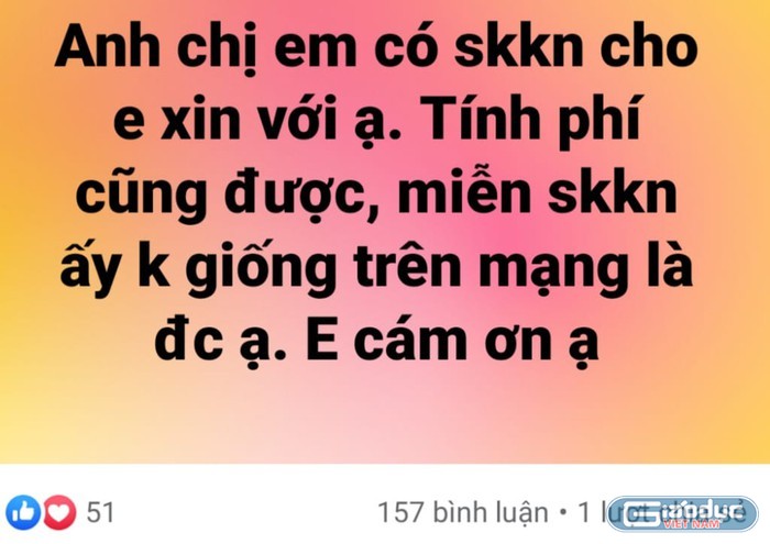 Giáo Viên Lại Vào Mùa Săn Tìm, Mua Bán Sáng Kiến Kinh Nghiệm | Giáo Dục  Việt Nam