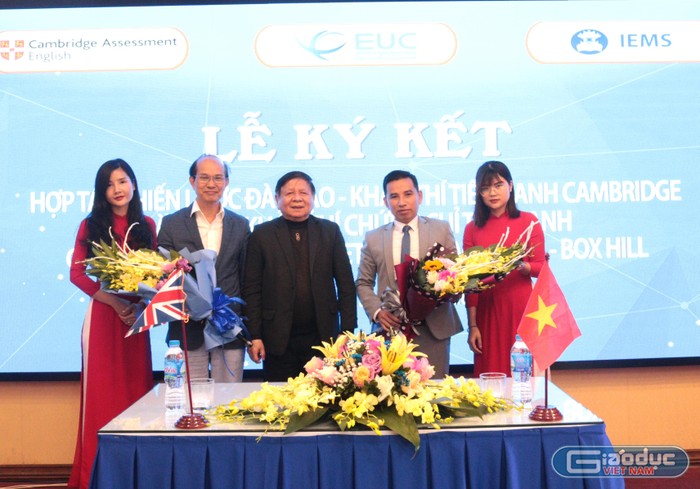 Lễ ký kết hợp tác chiến lược đào tạo - khảo thí tiếng Anh Cambridge ảnh 5