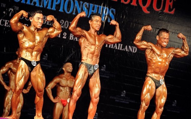 Ngắm cơ bắp cuồn cuộn của Phạm Văn Mách và các đối thủ ảnh 1