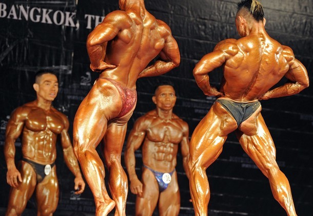 Ngắm cơ bắp cuồn cuộn của Phạm Văn Mách và các đối thủ ảnh 2
