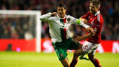 Hạ đẹp Ronaldo, Nani, Đan Mạch giành vé dự Euro 2012 ảnh 2 Hạ đẹp Ronaldo, Nani, Đan Mạch giành vé dự Euro 2012 ảnh 2