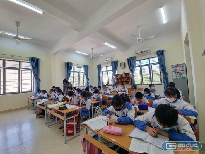 Các trường tiểu học tại Hải Phòng "gấp rút" tổ chức kiểm tra học kỳ I ảnh 4
