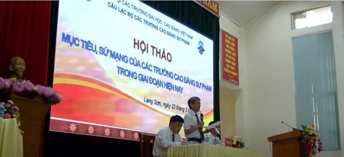 Trường cao đẳng sư phạm khó tồn tại nếu chỉ đào tạo một ngành duy nhất |  Giáo dục Việt Nam