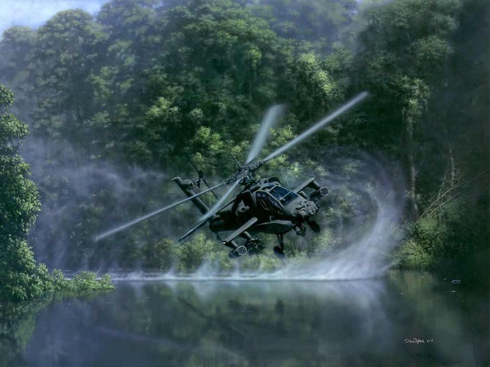 Trực thăng chiến đấu HH60W Whiskey mới nhất của Không quân Mỹ dũng mãnh  quần thảo bầu trời