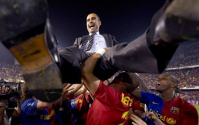 Danh hiệu đầu tiên mà HLV Pep Guardiola giúp Barcelona giành được là Cúp Nhà Vua Tây Ban Nha năm 2009 ảnh 1