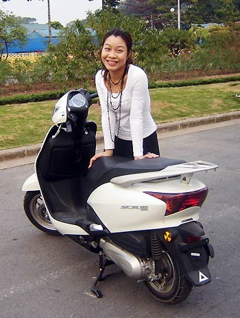 Xi nhan trái dành cho xe SCR  Phụ tùng xe máy Honda
