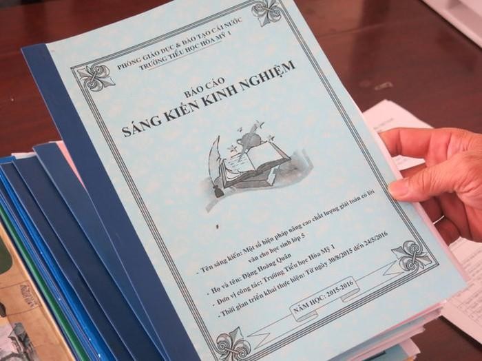 Ai mới có năng lực chấm sáng kiến kinh nghiệm của giáo viên? ảnh 1