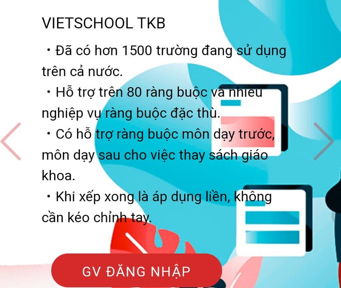 Các phần mềm xếp thời khóa biểu hiện nay rất thuận lợi (Ảnh: Hương Mai)