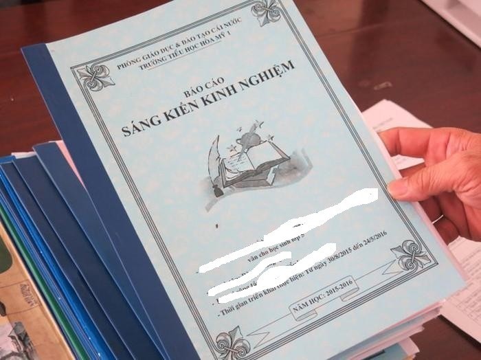 Sáng kiến kinh nghiệm đã được ưu ái trong các năm vừa qua khi xét thi đua (Ảnh minh họa trên giaoduc.net.vn) ảnh 1