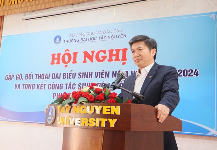 Tiến sĩ Nguyễn Thanh Trúc - Hiệu trưởng Trường Đại học Tây Nguyên. Ảnh: website trường.