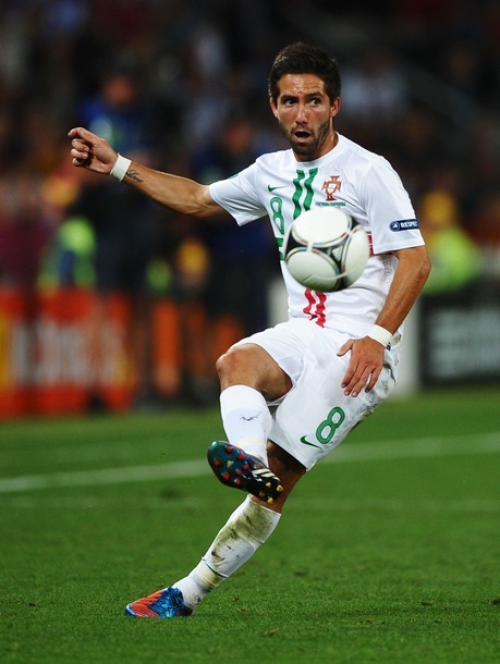 Joao Moutinho chơi rất xuất sắc ở EURO 2012