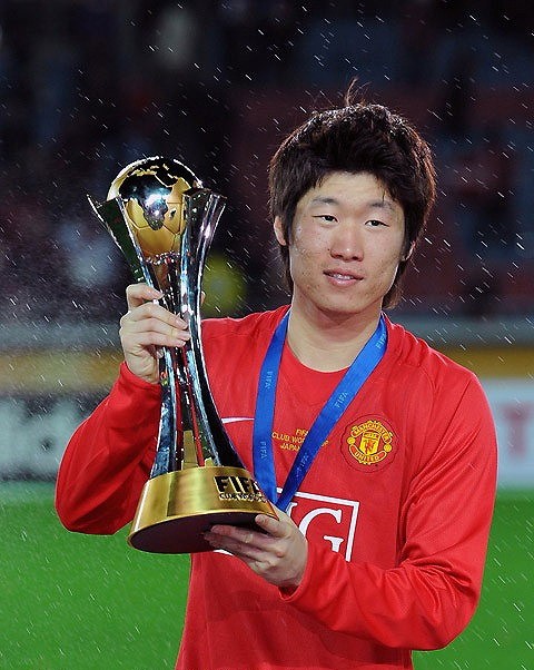 Park cùng M.U đoạt FIFA Club World Cup năm 2008
