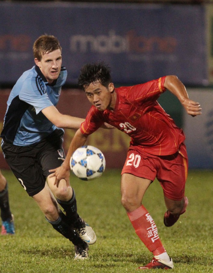 Ngay đầu hiệp hai, tiền đạo này đã kịp để lại dấu ấn với bàn nhân đôi cách biệt cho U21 Việt Nam.