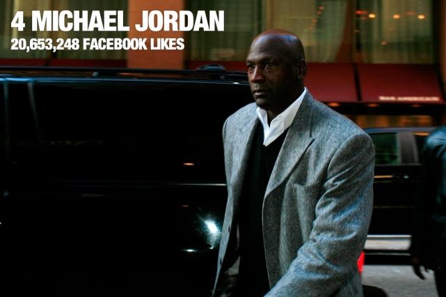 Xếp vị trí thứ 4 chính là huyền thoại bóng rổ Michael Jordan.