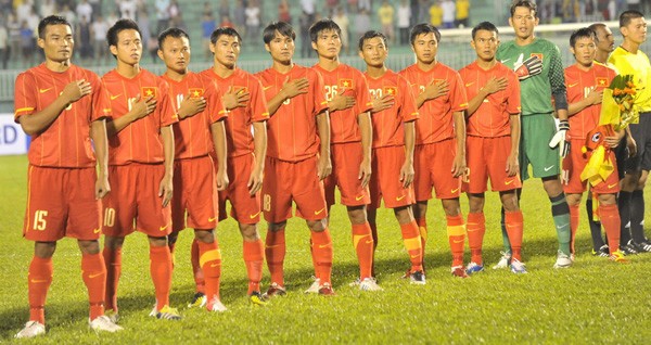 Các học trò của HLV Phan Thanh Hùng rất quyết tâm có được chiến thắng đầu tay tại giải lần này.
