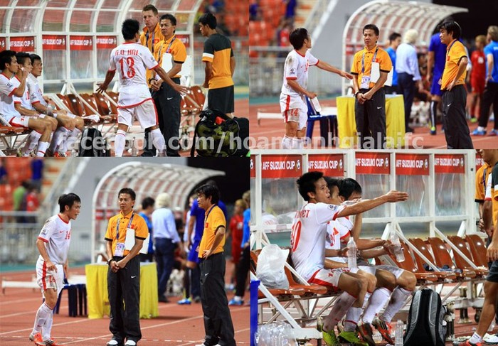 Sau khi trận đấu giữa Thái Lan và Việt Nam kết thúc, một số cầu thủ đã công khai 'bật' lại ban huấn luyện.