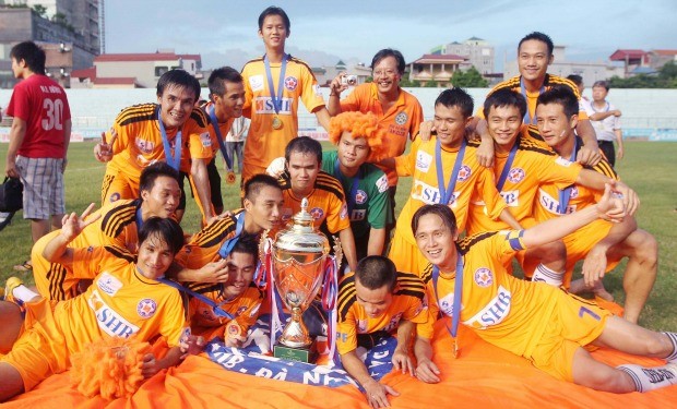 Vô địch V-League nhưng SHB Đà Nẵng không đủ tiêu chí để tham dự AFC Champions League.