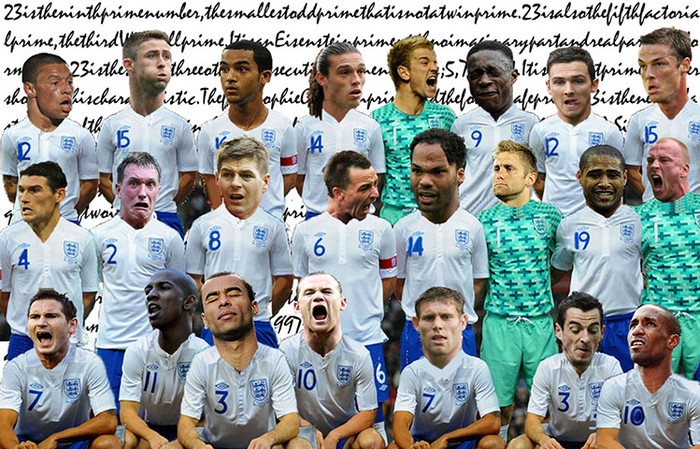 Sự thất vọng của tuyển thủ Anh khi thất bại tại Euro 2012.