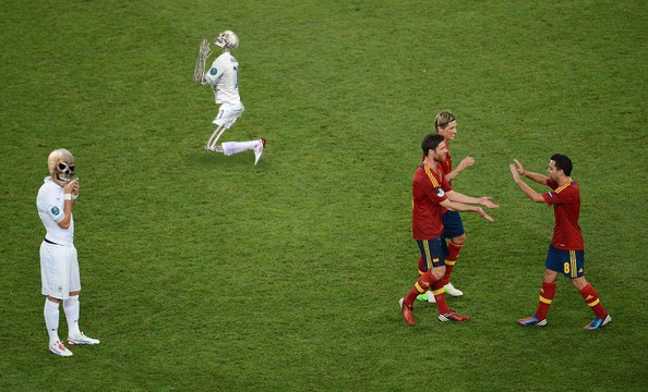 Tây Ban Nha hủy diệt Italia trong trận chung kết Euro 2012.