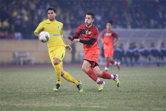 Michal Nguyễn đã chơi khá hay trong 2 trận đấu tập của ĐT Việt Nam.