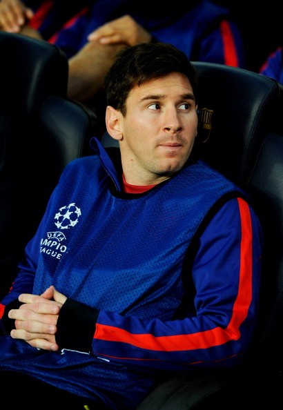 Messi chẳng còn tin vào những gì diễn ra trên sân nữa.