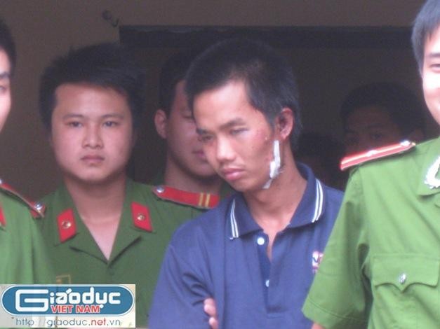 Tên Đặng Trần Hoài, hung thủ gây ra vụ án mạng và hiếp dâm tại Cổ Đông, Sơn Tây bị bắt giữ