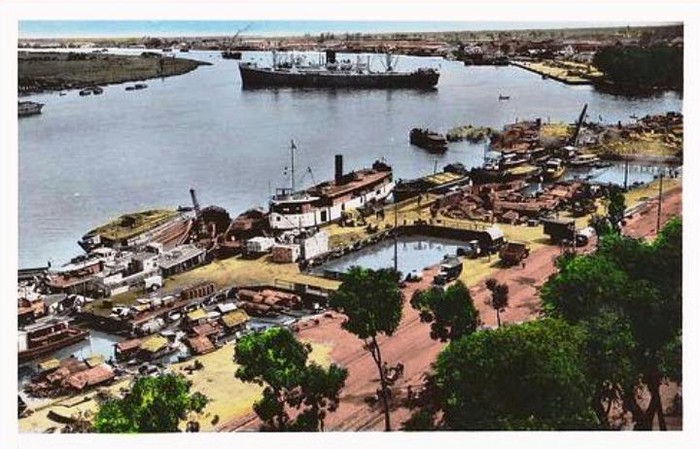 Bền cảng Nhà Rồng một thời luôn ngập tràn các sản phẩm xuất ngoại của nhãn hàng Trương Văn Bền
