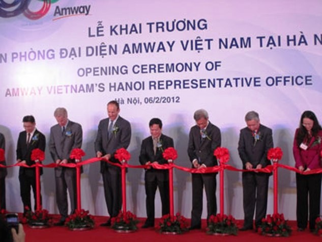 Amway Việt Nam khai trương văn phòng đại diện tại Hà Nội (ảnh H.T)