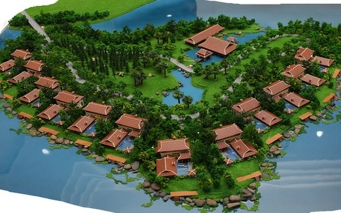 Dự án Ngọc Viên Islands có tổng diện tích hơn 30 ha, bao gồm 3 hòn đảo nằm trên hồ Đồng Mô với 1.600 ha mặt nước, xung quanh là hàng chục hòn đảo lớn nhỏ, rừng cây xanh. Ngọc Viên Island có tổng mức đầu tư 70 triệu USD bao gồm 112 phòng khách sạn, 80 căn hộ dịch vụ, 65 biệt thự cao cấp...
