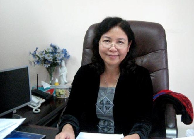 Bà Vũ Thị Thuận, Chủ tịch HĐQT, Tổng giám đốc công ty Traphaco cho biết đã chuẩn bị xong kế hoạch thưởng tết (ảnh INternet)