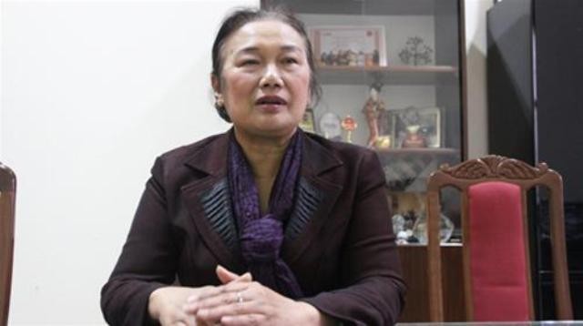 Bà Nguyễn Thị Cúc, nguyên Phó Tổng cục trưởng Tổng cục thuế, Chủ tịch Hiệp hội Tư vấn thuế Việt Nam