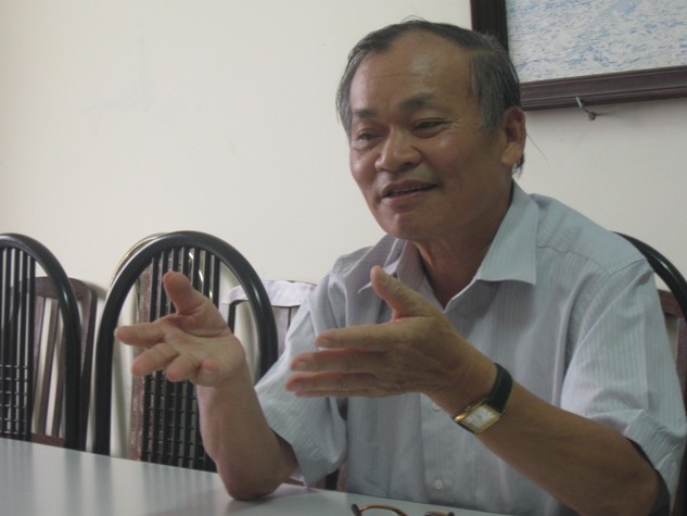 Ông Trần Cao Mưu, Tổng thư ký Hiệp hội nghề cá Việt Nam (ảnh: Hoàng Lực)