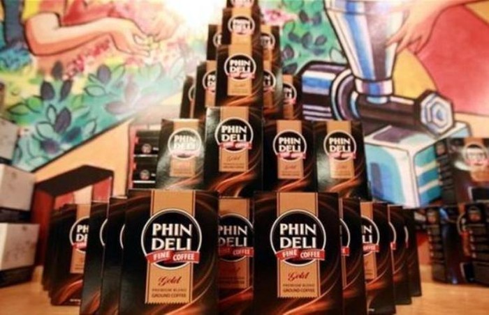Thương hiệu cà phê Phin Deli được bày bán và giới thiệu tại Thị trấn Phin Deli