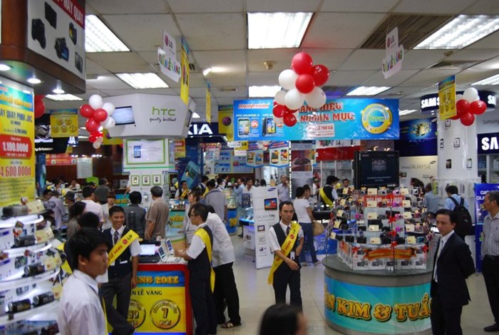 Bên cạnh gian hàng điện máy, Nguyễn Kim sẽ kinh doanh sản phẩm hàng tiêu dùng.