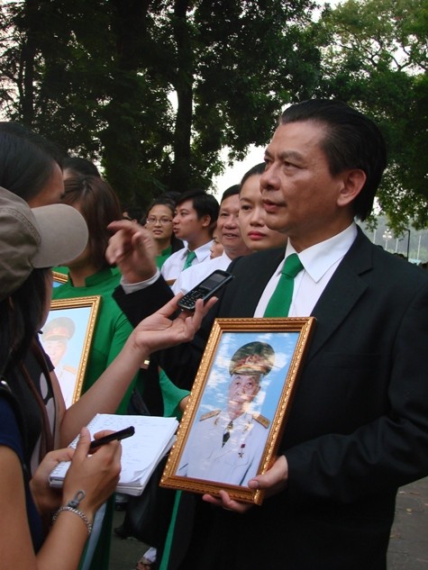 Chủ tịch kiêm Tổng giám đốc Tập đoàn Mai Linh Hồ Huy: "Đại tướng Võ Nguyên Giáp như người cha, người ông, người thân của chúng tôi".